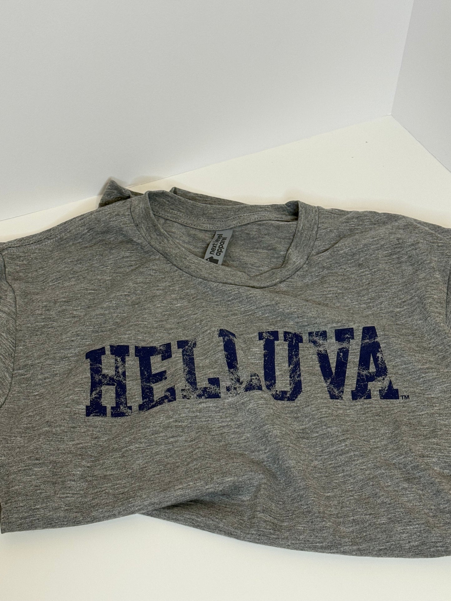 The Helluva Tri-Blend Tee- Heather Grey (Next Level 6010)
